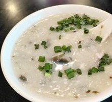 Century Egg and Pork Porridge