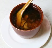 Cooked Rehmannia Pork Rib Soup