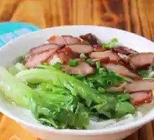 Char Siu Rice Noodles