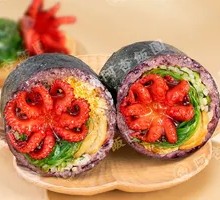 Sea Algae and Octopus Rice Ball