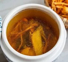 Bird's Nest Mushroom Chicken Soup