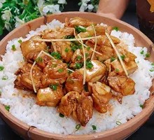 Cola Braised Spare Ribs Rice