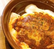 Cheese Meat Sauce Baked Pasta