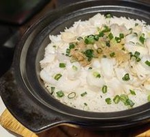 Garlic and Green Onion Lily Bulb Baozi Rice