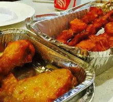 Garlic Roasted Chicken Wings