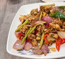 Stir-Fried Bullfrog