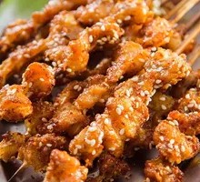 Grilled Chicken Gizzards