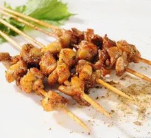 Grilled Chicken Gizzards