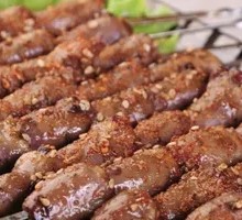 Grilled Chicken Hearts