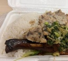 Black Bean Chicken with Meatball
