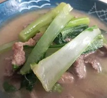 Bok Choy Stir-Fried with Pork