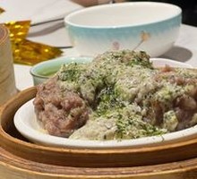 Seaweed Truffle Beef Meatball Cascade