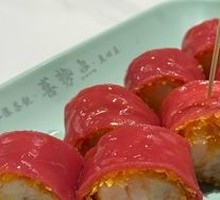 Upgraded Squid and Shrimp Red Rice Noodle Rolls