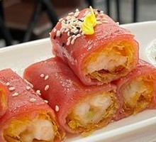 Fresh Shrimp Red Rice Noodle Roll