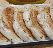 Black Pepper Scallion Pancake