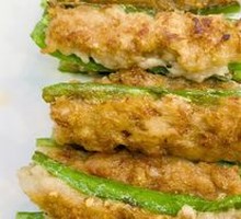 Stuffed and Pan-Fried Chili Peppers