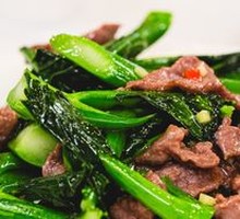 Stir-fried Beef with Chinese Broccoli