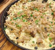 Fish Intestine Baked Egg
