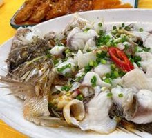 Scallion Oil Glazed Large Tilapia