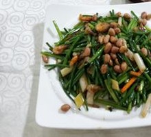 Stir-fried Shrimp with Garlic Chives