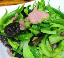 Bok Choy with Pickled Vegetables