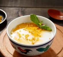 Black Sugar Ice Tofu Pudding
