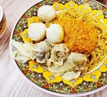 Crab Roe Noodles