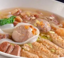 Smooth Fish Ball Noodles