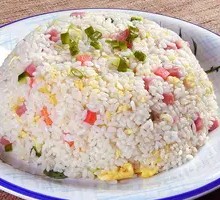 Lean Pork Egg Fried Rice