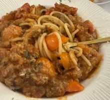 Secret Spanish Tomato Beef Sauce Pasta