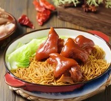 Pork Hand Noodles (Small Portion)
