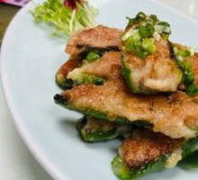 Stuffed and Pan-Fried Chili Peppers
