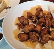 Golden Garlic Fried Spare Ribs
