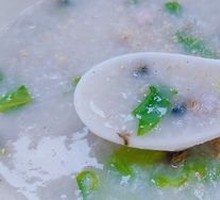 Taro and Snail Rice Porridge
