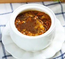 Bird's Nest Mushroom Chicken Soup