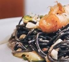 Lingcod Ink Pasta