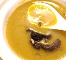 Golden Soup Baked Sea Cucumber with Coarse Grain