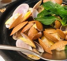 Golden Herb Baked Mussels