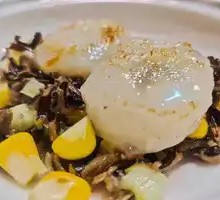 Sautéed Wild Rice with Fresh Scallops