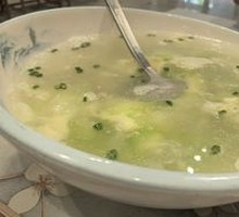 Loofah and Egg Drop Soup