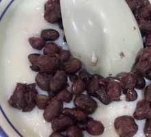 Red Bean Double-Layer Milk Pudding