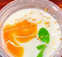 Black Sugar Ice Tofu Pudding