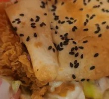 Spicy Chicken Leg Burger