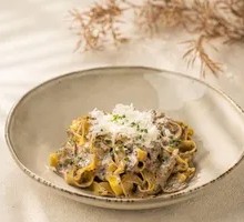 Black Truffle Cream Mushroom Handmade Pasta
