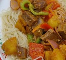 Beef and Potato Noodles