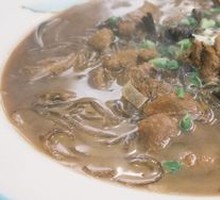 Chicken with Mushrooms and Vermicelli Stew