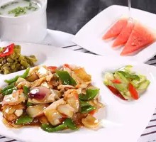 Cheese Cream Seafood Rice
