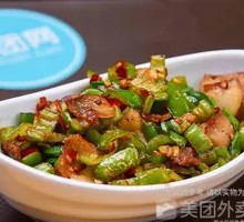 Green Pepper Spicy Pork Rice