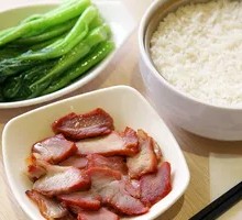 Honey-glazed BBQ Pork Rice