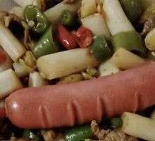 Spicy Stir-fried Lotus Stem